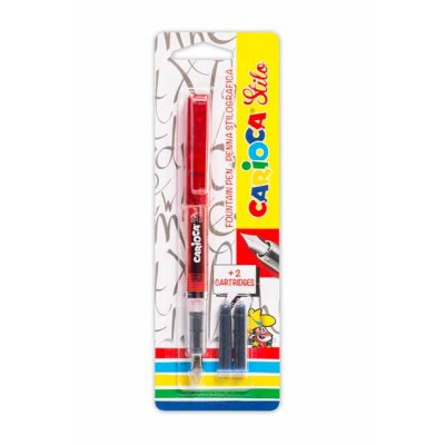 Stylo Plume CARIOCA – Blister de 4