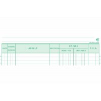 Carnet de caisse EXACOMPTA A4 2 copies