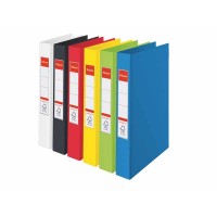 Classeur Esselte 2 anneaux Polypro Couleurs assorties