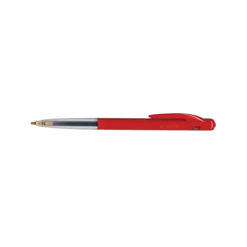 Bic M10 Pointe moyenne Rouge – Boîte de 50 - Abelog