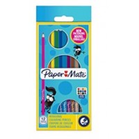 CRAYONS DE COULEUR PAPERMATE 12P