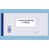 Carnet de 50 reçus ELVE 2231