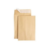 Enveloppe-Sac autocollante A5 brune par 10P