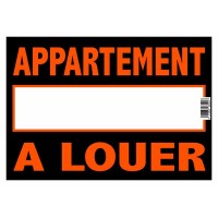 Affiches Appartement à louer 25x36cm 25P