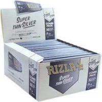 Rizla super Thin Silver + Tips // Combi Pack 32P