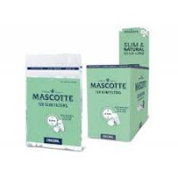 Mascotte slim filters 20p - Sac vert 6mm