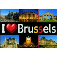 Cartes Postales Bruxelles - Assortiment