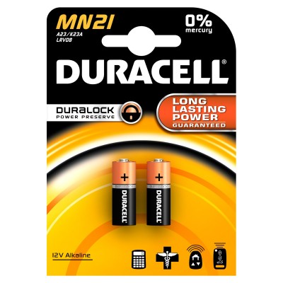 Piles Duracell LRV08 MN21 par 2 pièces