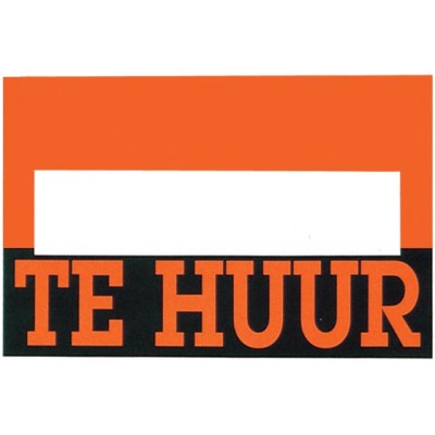 Cello de 10 Affiches "Te Huur"