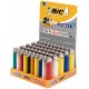 Aanstekers BIC J26 MAXI gekleurde 50st